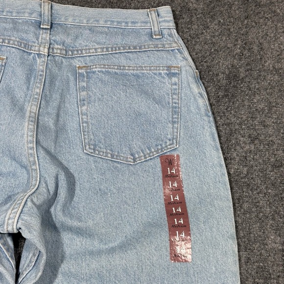 VTG‎ Wrangler Jeans Women 14x32 Cowboy Cut Blue 90s Western Farm Ranch Cowgirl - Picture 12 of 14